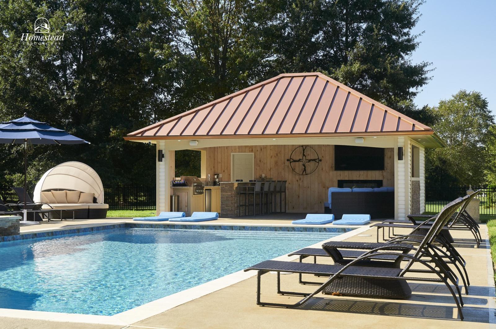 Marcinkowski & Schwartz Pool House Lumberton NJ Homestead Structures